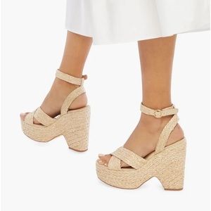 Mia Notched Wedge Sandal